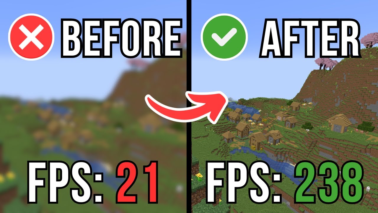 How To Fix Stuttering & Improve FPS In Minecraft - Full Tutorial - YouTube