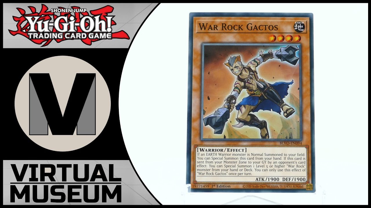 War Rock Gactos | Yu-Gi-Oh! | Blazing Vortex