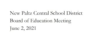 BOE Meeting 06 02 21