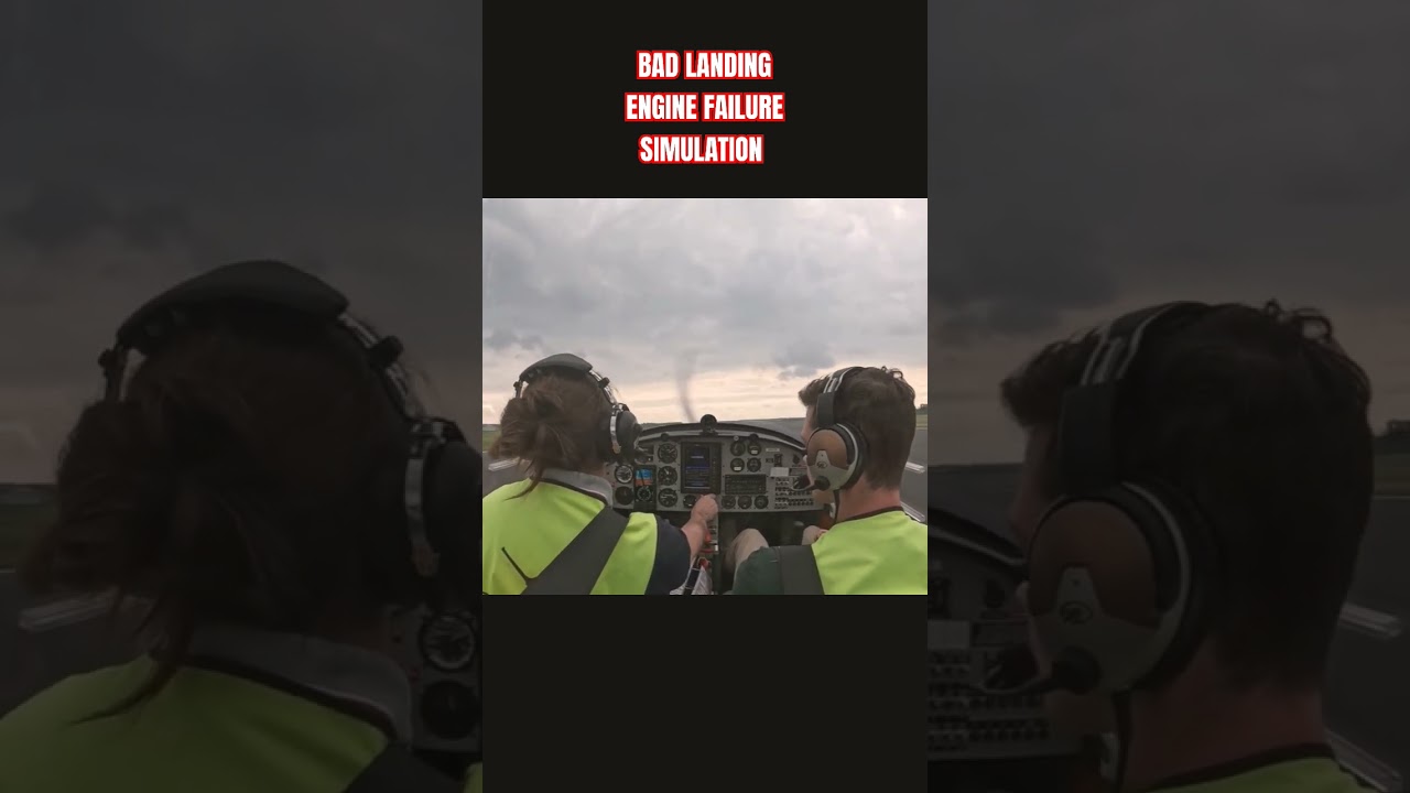 Bad, Bouncy Landing then Engine Failure Drill