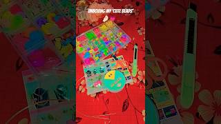 Unboxing beads #trending #love #reels #shorts #craft #beads #diy #vlog #mini #cute