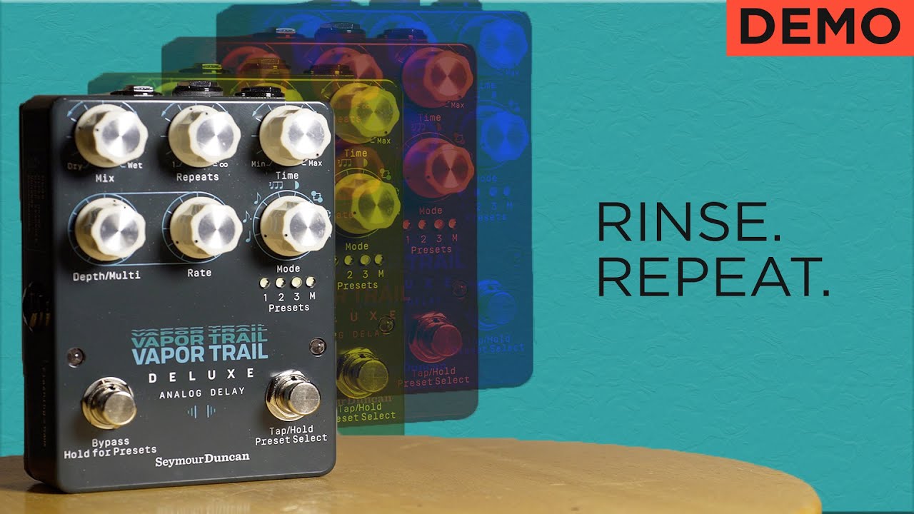 The Analog Waterfall: Seymour Duncan Vapor Trail Deluxe Delay
