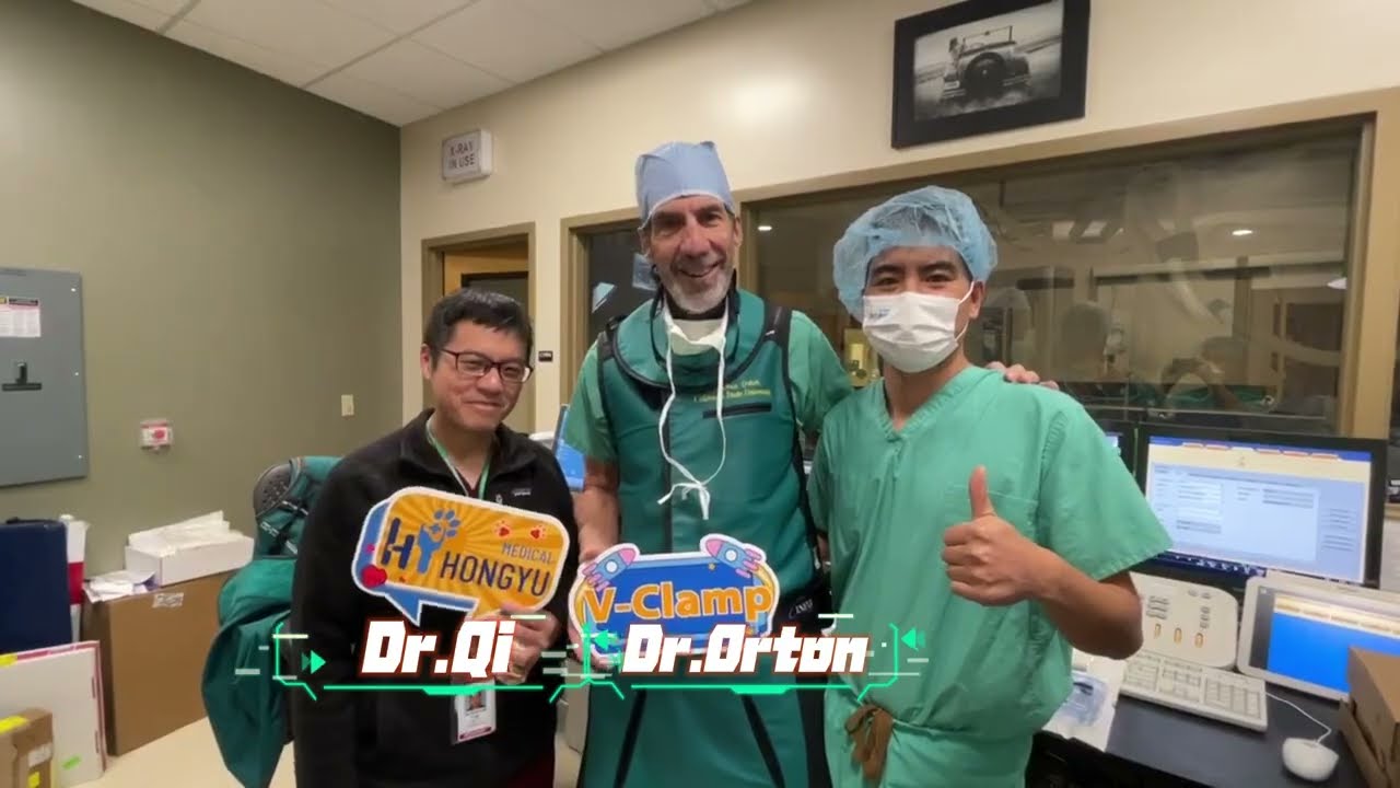 【Vlog.02】Hongyu Medical in USA |  Day 2 | V-Clamp：Saving puppy in need