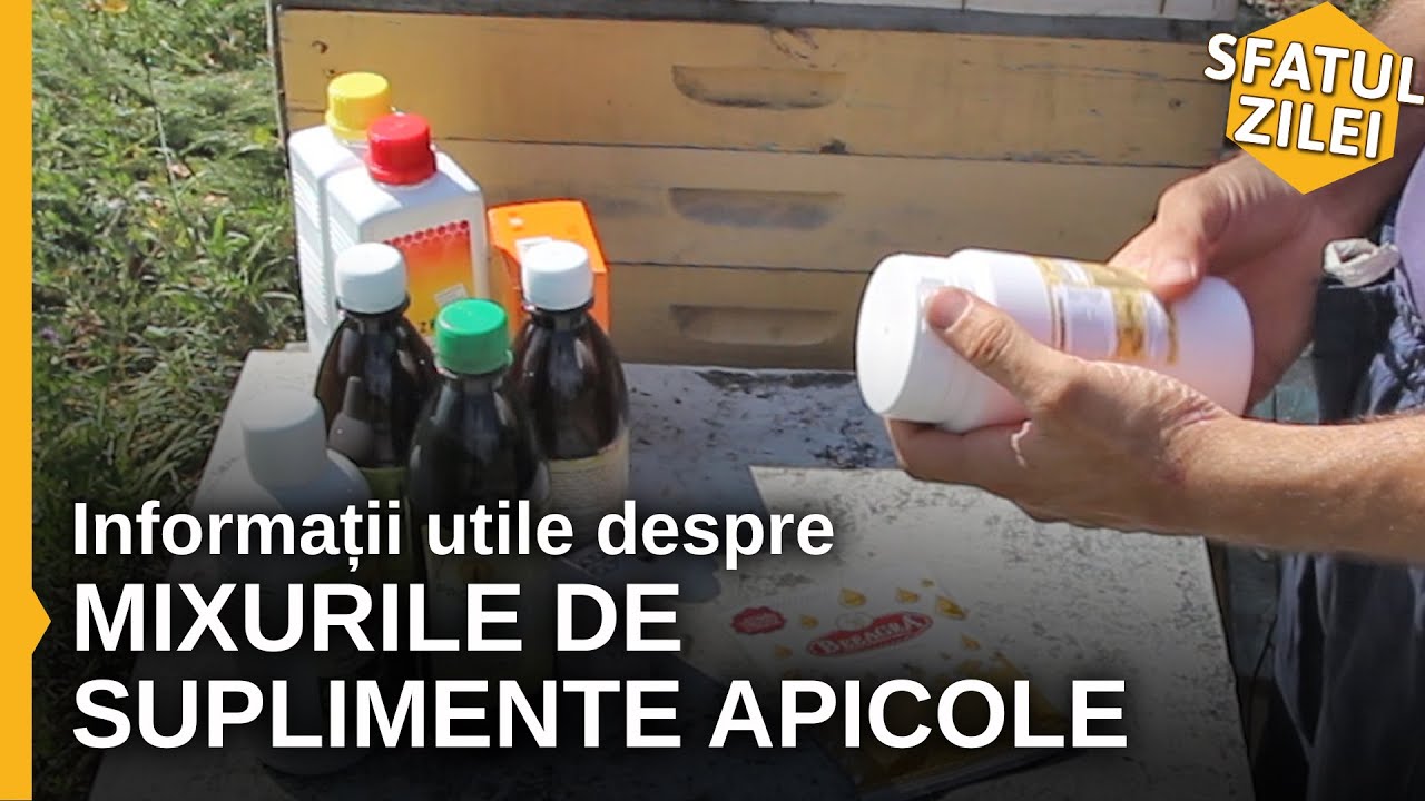 Informatii utile despre MIXURILE de suplimente apicole