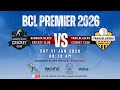 [31-Jan-2026]  BCL Premier League 2026
