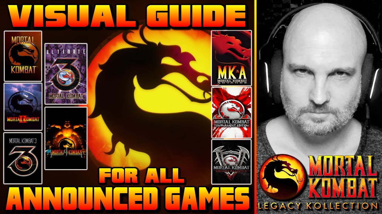 Mortal Kombat Legacy Kollection Full Game List So Far