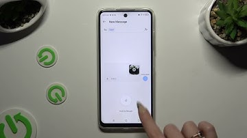 How to Add Audio Music or Video Files to Text Message on TECNO Spark 20C?