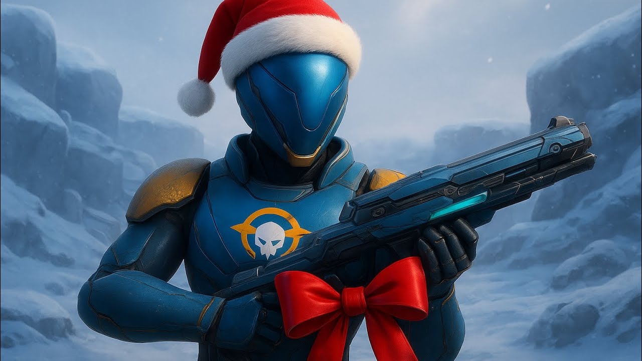 I'm asking Santa for a Borealis in Splitgate 2