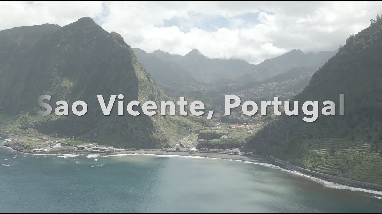 Rugged Mountains in Sao Vicente with Relaxing Music - Portugal