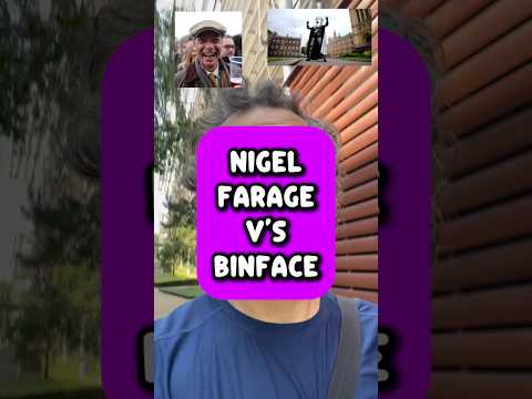 THE BIGGEST CONTEST IN UK POLITICS! NIGEL FARAGE V’s Binface!
