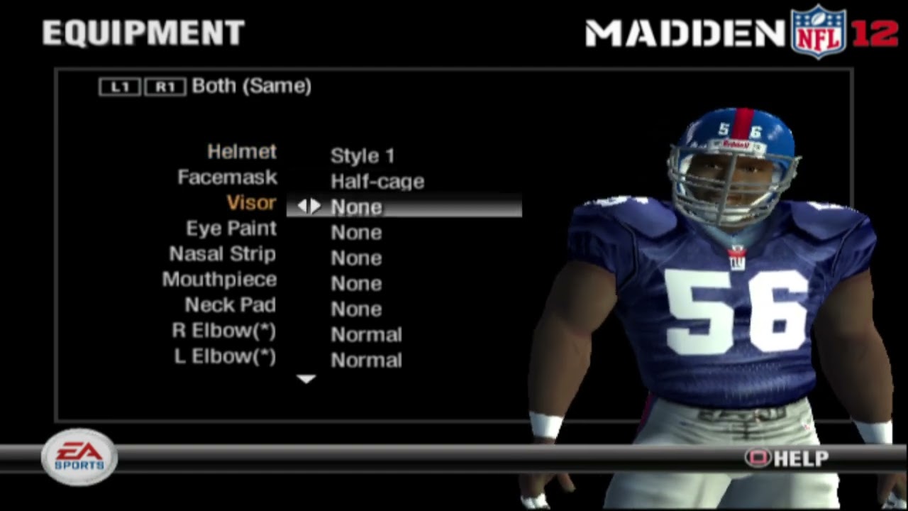Madden 12 (PS2) Player Creation: Lawrence Taylor