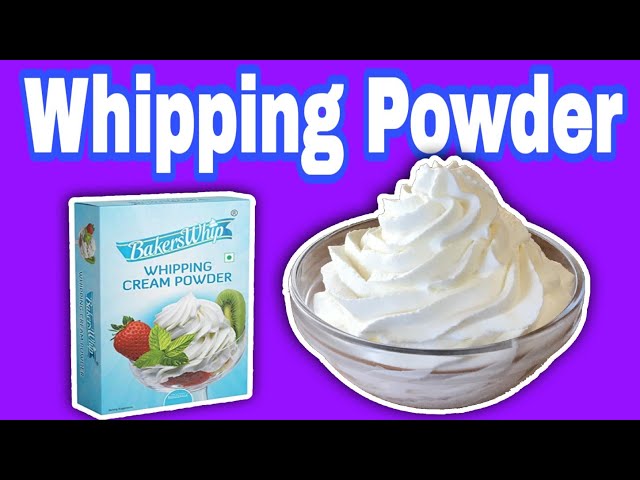 Whip Cream Powder