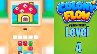 Colony Flow Level 4 Walkthrough Solution 