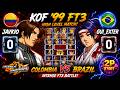 🔥 KOF '99 FT3 | Colombia 🇨🇴 vs Brazil 🇧🇷 - A Battle Until the Final Round!