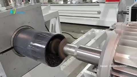 PVC casing pipe threading machine internal thread