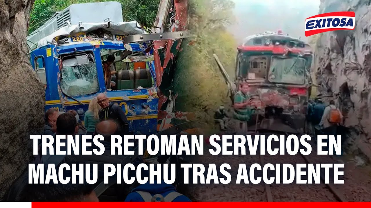 🔴🔵 Machu Picchu: Servicio de trenes vuelve a la normalidad tras fatídico accidente