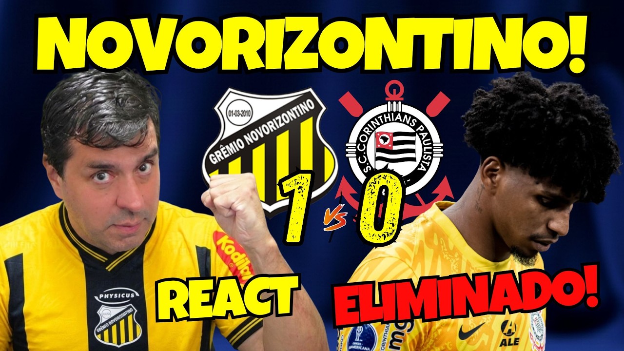 PÓS-JOGO | NOVORIZONTINO 1X0 CORINTHIANS | PAULISTÃO | SEMIFINAL AO VIVO