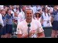 Alexander Zverev shares a laugh after Gentlemen's Singles Final defeat | Wimbledon 2026