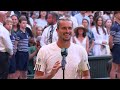 Alexander Zverev shares a laugh after Gentlemen's Singles Final defeat | Wimbledon 2026