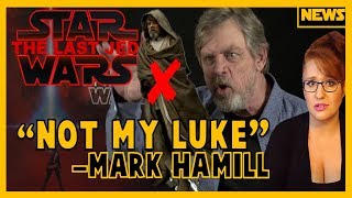 "Not My Luke" Says Mark Hamill (The Last Jedi Spoilers)