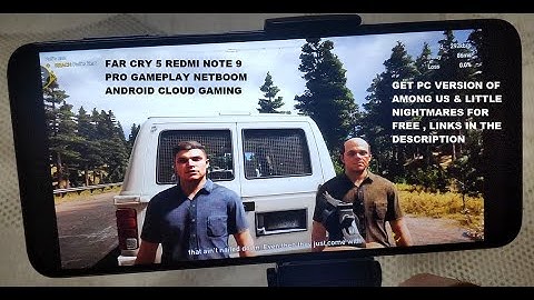 Redmi Note 9 Pro Far Cry 5 Gameplay (Windows) Netboom Android Cloud Gaming + Get 2 PC Games for FREE