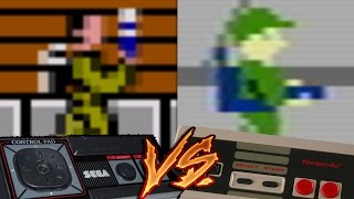NES Vs Sega Master System - Ghostbusters