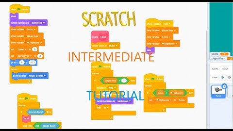 Intermediate tower defense game - Scratch Tutorial