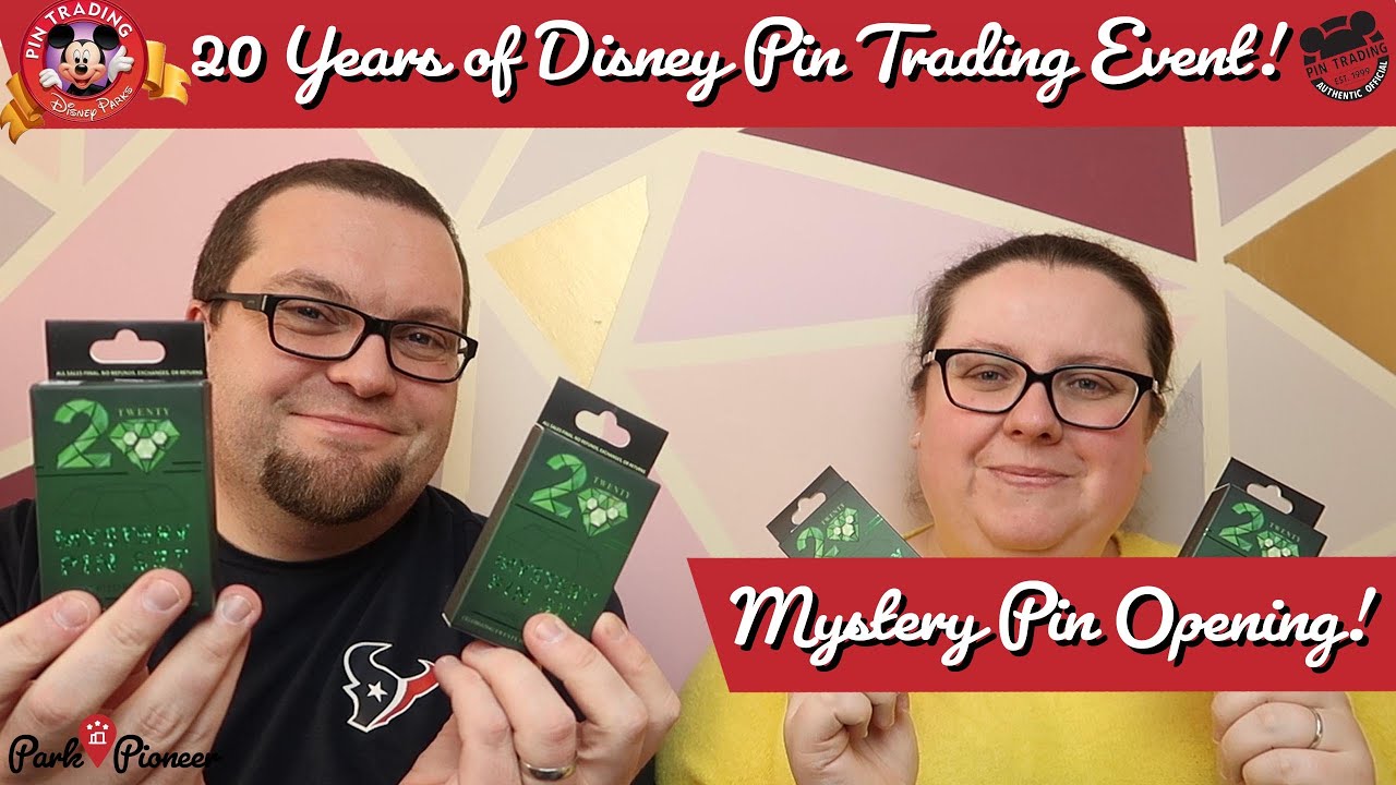 Mystery Pin Unboxing 20 Years of Pin Trading Event Disney Pin Trading YouTube