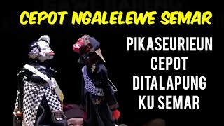 Wayang golek Cepot Ngaheureuyan Semar Pikaseurieun #wayanggolek #ngakak #budaya