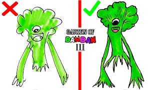 Как нарисовать Tall Victor из Garten Of Banban chapter 3 Правильно и неправильно