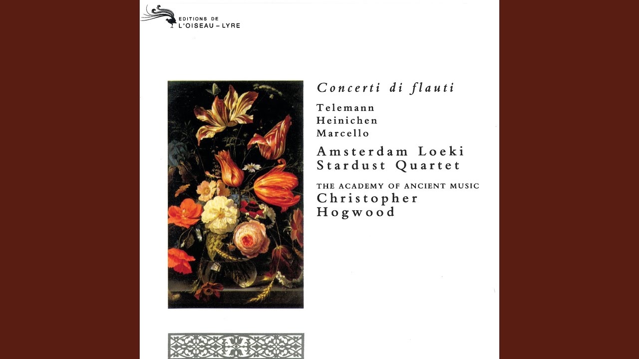 Schickhardt: Concerto for 4 Recorders and Continuo in D Minor, Op