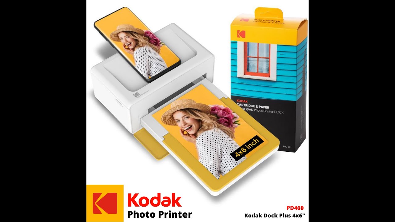 ➡️Kodak PD460 Dock Plus✚ La Mejor impresora portable