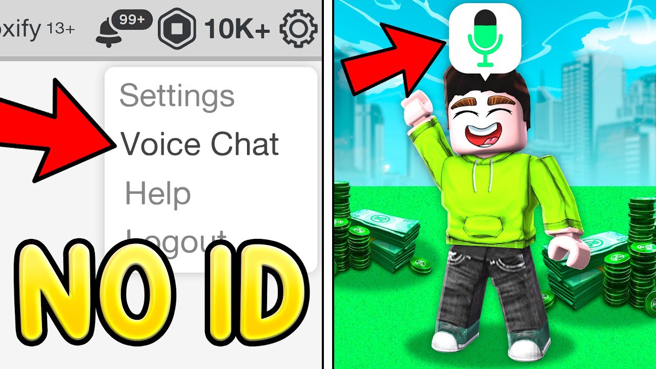 How to get voice chat on roblox without a id #fyp #vc #blowthisup