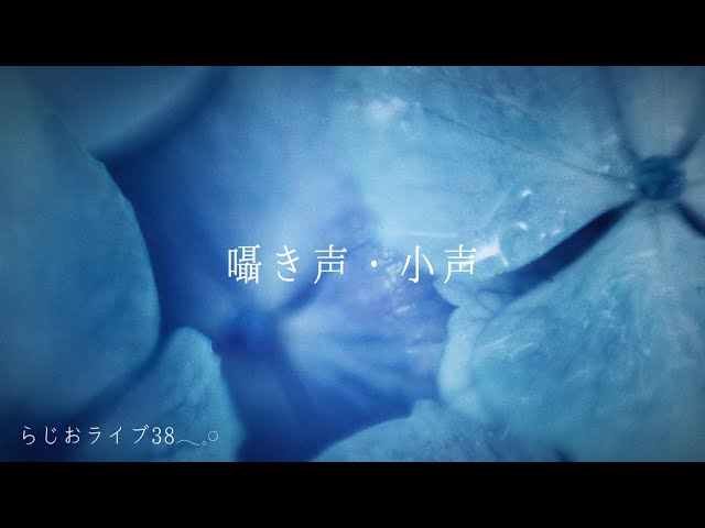 らじおライブ38𓂃💠𓈒𓏸 誰でもいらっしゃいませ＾＾囁き声/小声/睡眠導入