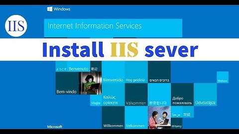 Install IIS server on windows system | Shortcut to open IIS, control panel | Web server installation