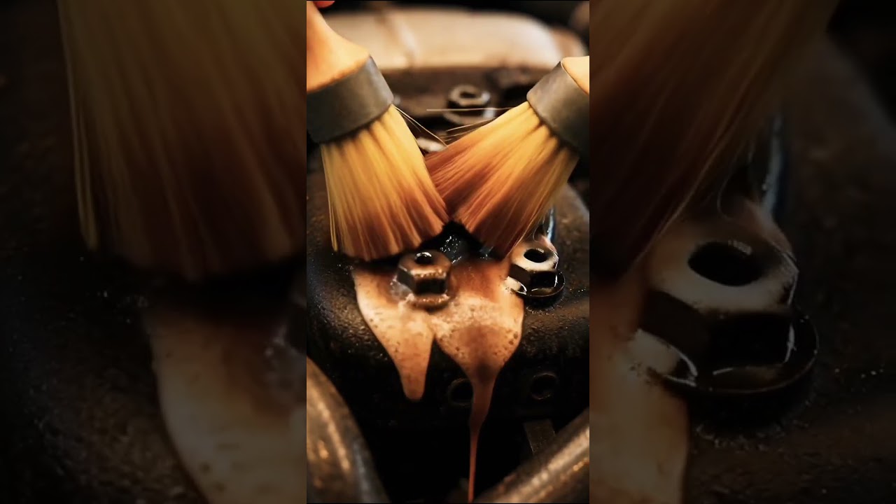 Extremely Dirty Engine Restored | One Part Car Restoration ASMR