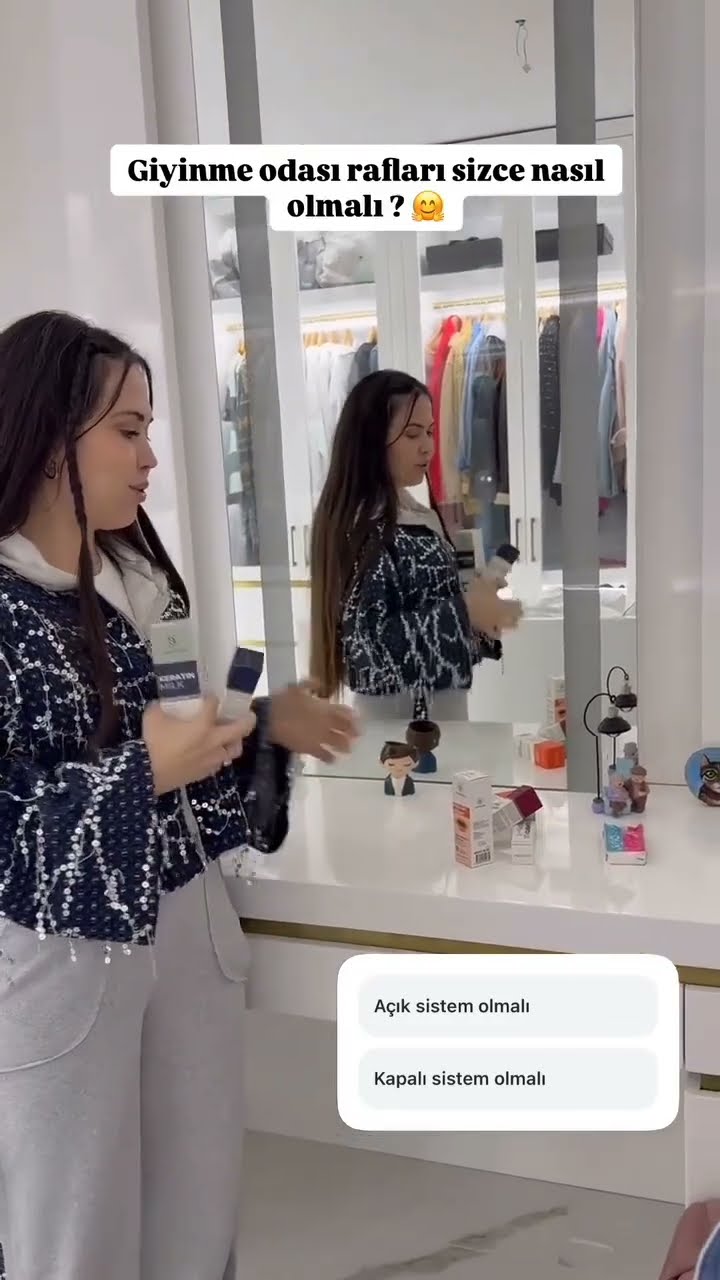 Giyinme odası rafları sizce nasıl olmalı??