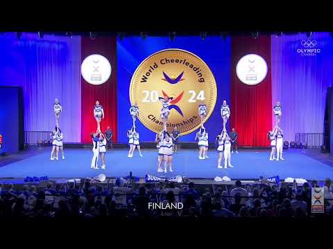 Team Finland Jr Coed Elite ICU World Cheerleading Championship 2024 Finals