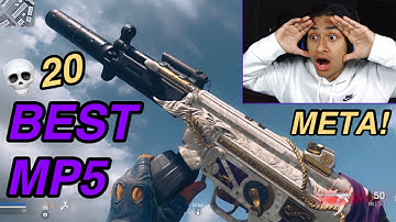 The BEST Cold War MP5 CLASS In WARZONE SEASON 4!