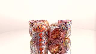 Pink Tumblers Set Made in Italy | KAIA PINK YourMurano