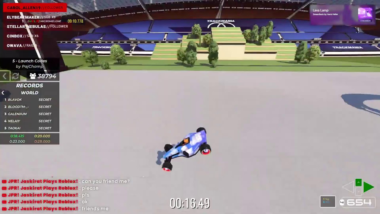 Trackmania | Hole in One RPG Map (Big fail)