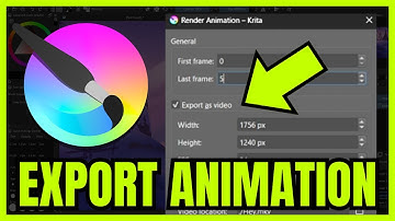 How To EXPORT Animation In Krita (FULL GUIDE) 2025