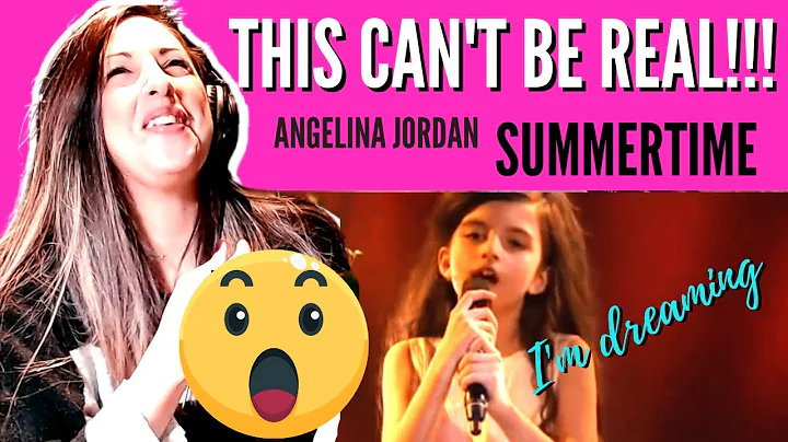 VOCAL COACH | ANGELINA JORDAN | Summertime ( "FIRS...