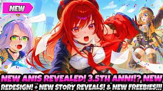 *AYOOO! NEW ANIS REVEALED!* 3.5TH ANNI!? NEW REDESIGN!   NEW STORY REVEALS & NEW FREEBIES!! (Nikke