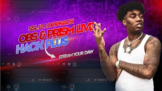 The Best Way To Stream Your DAW With SSL-12 LoopBack & OBS