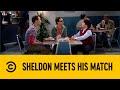 Sheldon meets his match  the big bang theory  comedy central africa