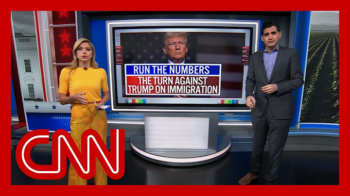 'That's awful': Enten breaks down Trump's approval ratings on immigration