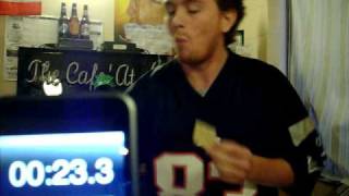 7 Saltines in under a minute
