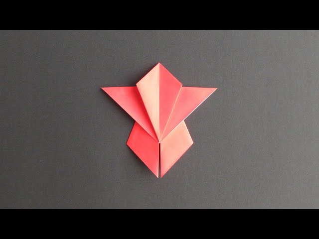 折り紙】やっこさん【origami】Yakko-san - YouTube