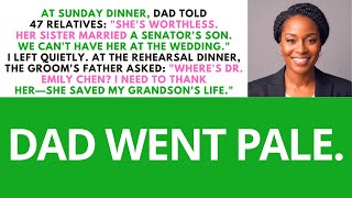 My Dad Called Me Worthless At Dinner - The Senator Asked To Meet Me...